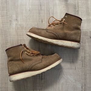 Red Wing Shoes Brown Suede Chukka Boots